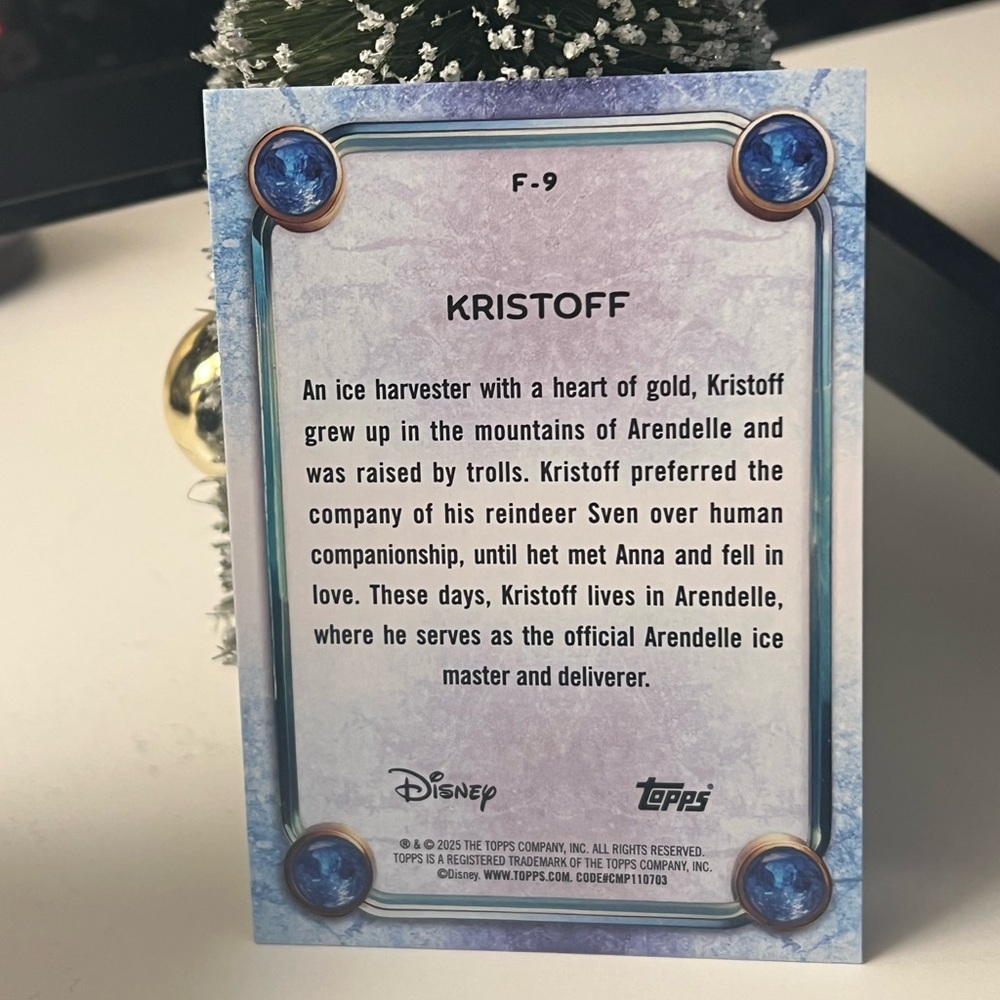 Disney Topps Wonder 2025 Elsa Character Card with Blue Accents - Cards set of 6 - Picture 7 of 13